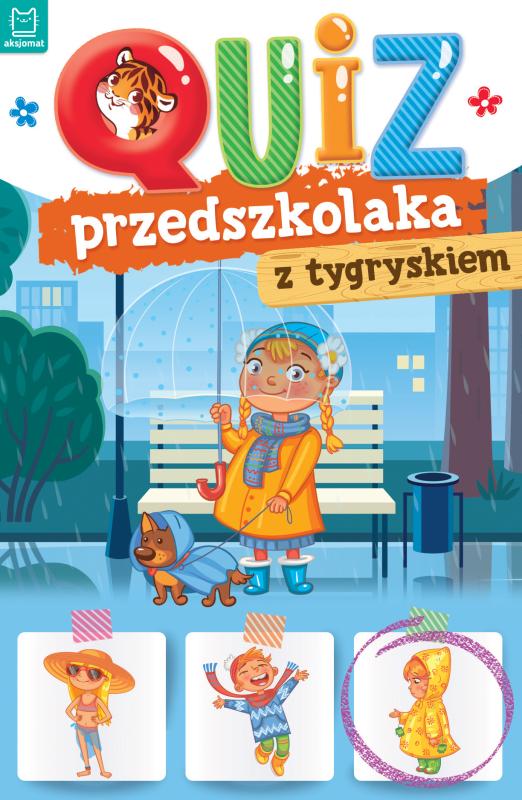 KSIĄŻECZKA QUIZ PRZEDSZKOLAKA Z TYGRYSKIEM