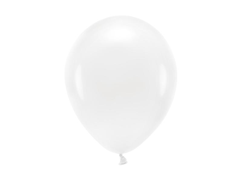 BALONY ECO 26CM PASTELOWE BIAŁY