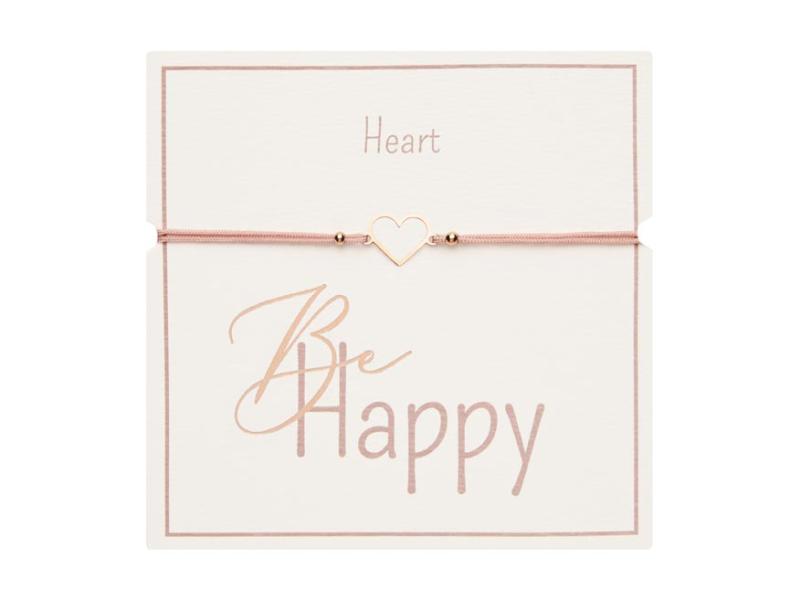 GIFTY-BE HAPPY BRANSOLETKA HEART