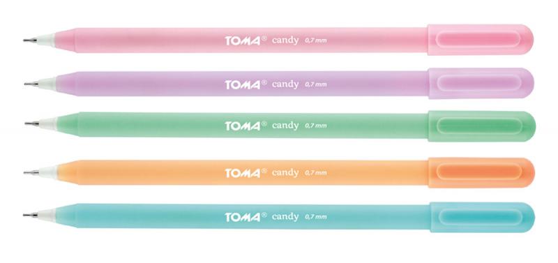 DŁUGOPIS TOMA CANDY MIX /5/ POSZ