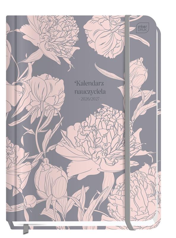 KALENDARZ NAUCZYCIELA B5/192 PEONY 26/27
