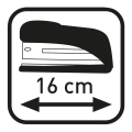 ZSZYWACZ HERLITZ METALOWY 24/6 16CM