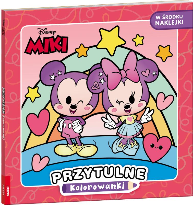 KSIĄŻECZKA DISNEY MIKI I PRZYJACIELE.PRZYTULNE KOLOROWANKI