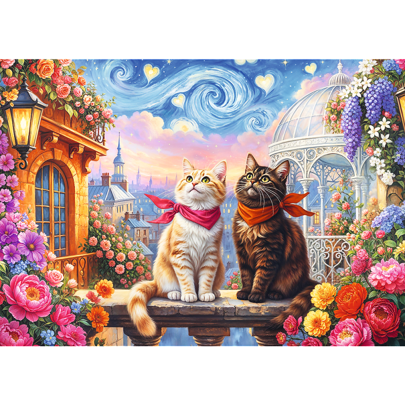 PUZZLE 500 TREFL ZAKOCHANE MRUCZKI