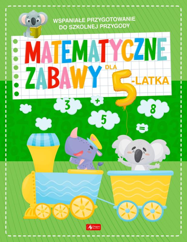 KSIĄŻECZKA MATEMATYCZNE ZABAWY DLA 5 LATKA FABULO
