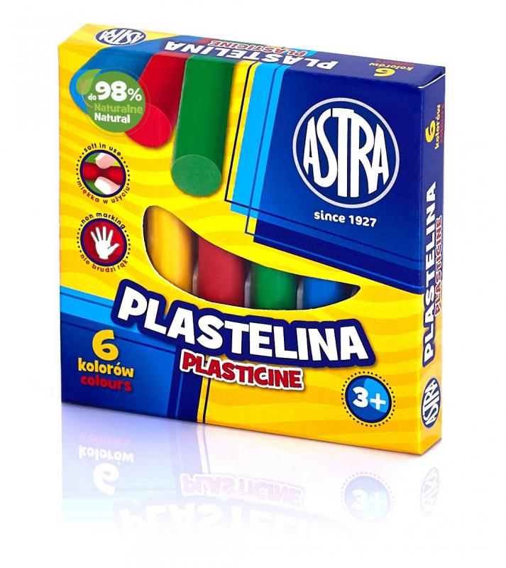 PLASTELINA 6 ASTRA