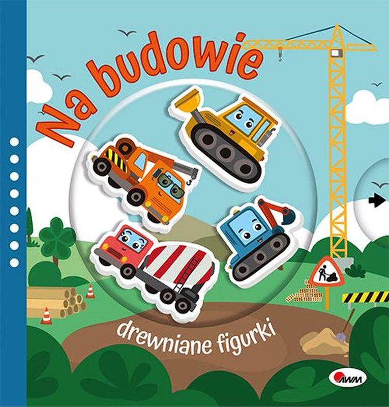 KSIĄŻECZKA DREWNIANE FIGURKI NA BUDOWIE