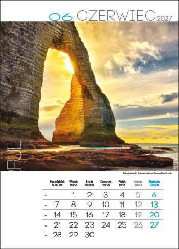 KALENDARZ WIELOPLANSZOWY WONDERFUL WORLD JOTAN STANDARD