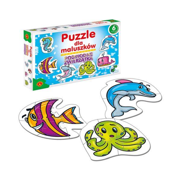 PUZZLE DLA MALUSZKÓW PODW.ZWIERZĘTA