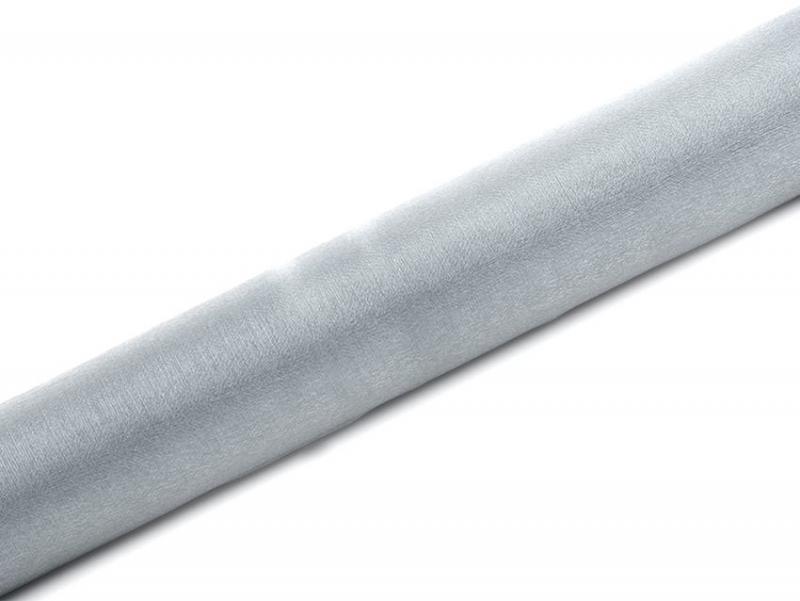 ORGANZA SNOW SREBRNA 0,36X9M
