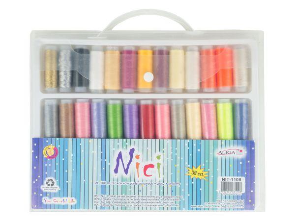 NICI NIT-1108 ZESTAW W PLASTIKOWEJ WALIZCE A39 X 100M