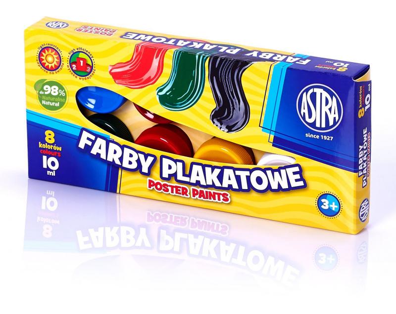 FARBY PLAKATOWE 8/10ML ASTRA