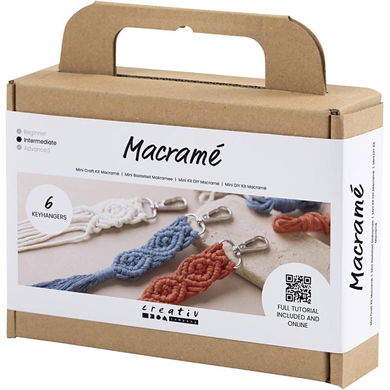 ZESTAW DO MAKRAMY BRELOCZKI