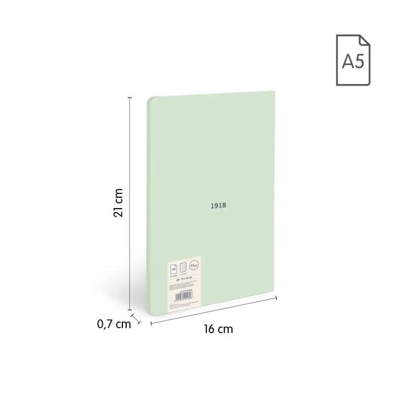 ZESZYT A5/48 # ZIELONY KLEJONY