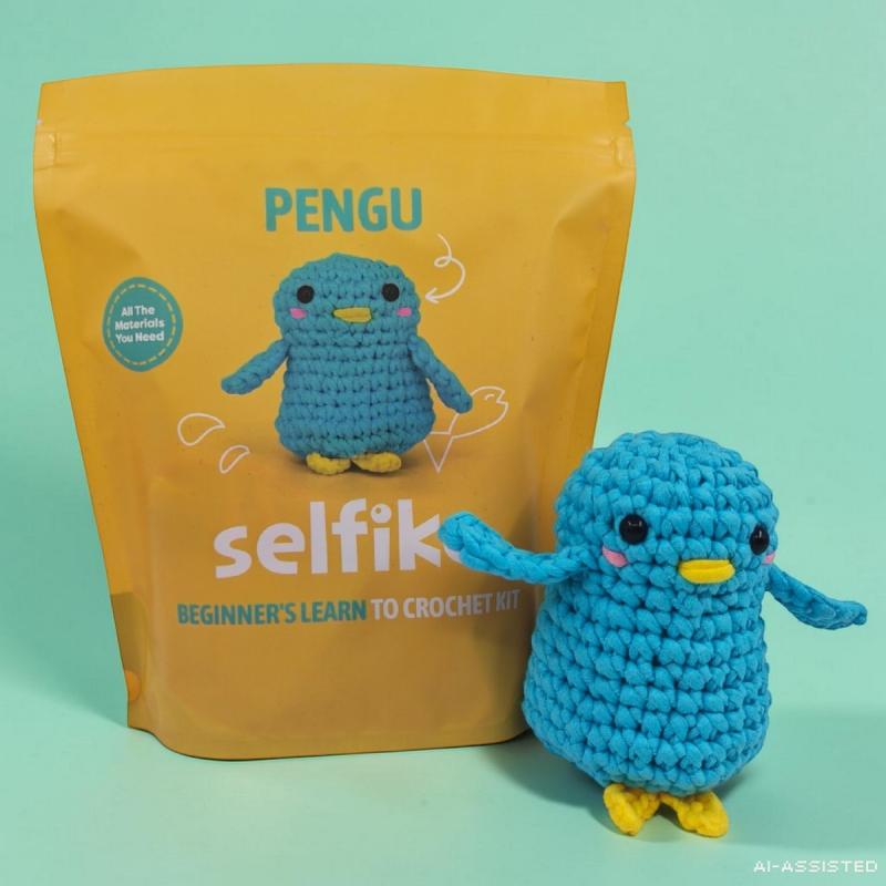 ZESTAW DO SZYDEŁKOWANIA PINGWIN PENGU SELFIKO