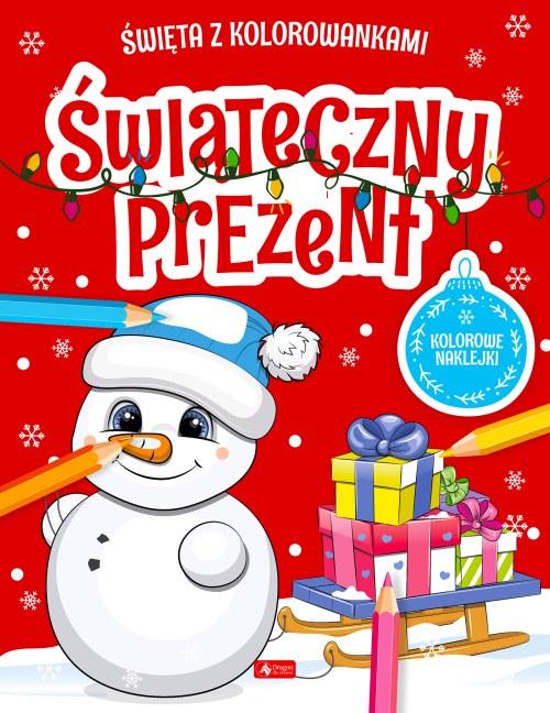 KSIĄŻECZKA ŚWIĄTECZNY PREZENT ŚWIĘTA Z KOLOROWANKAMI