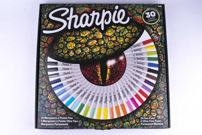 MARKER PAPER SHARPIE PERM BOX30 LIZARD