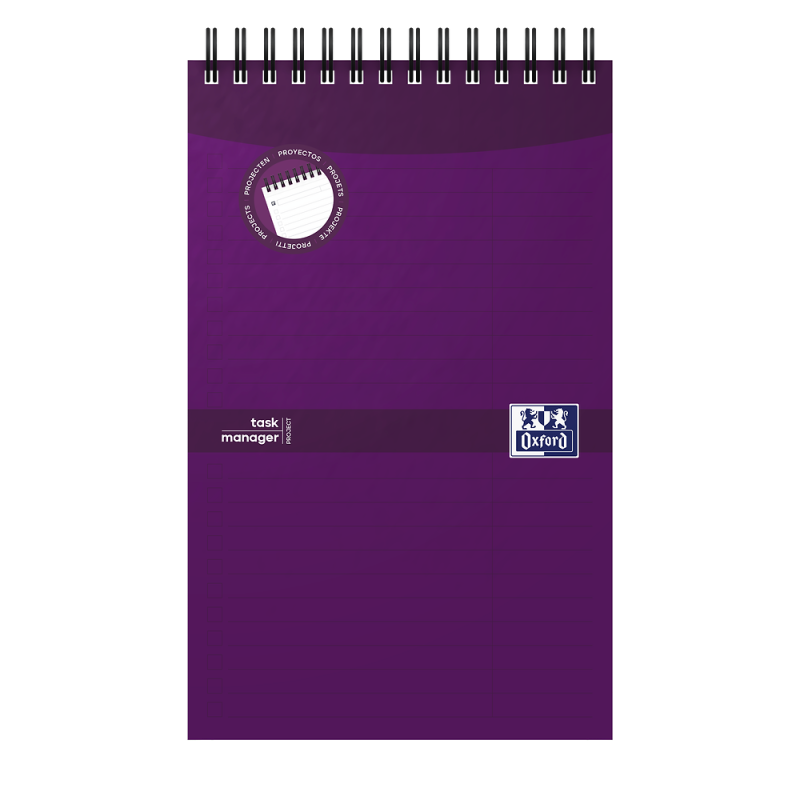 KOŁONOTATNIK A5/70 = 125X200 90G TASK MANAGER