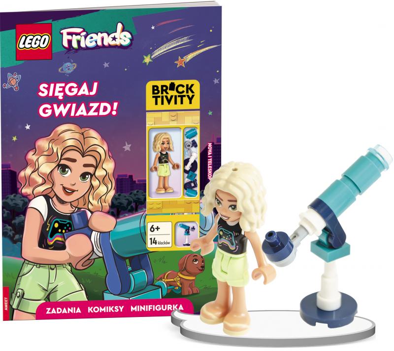 KSIĄŻECZKA LEGO FRIENDS. SIĘGAJ GWIAZD!