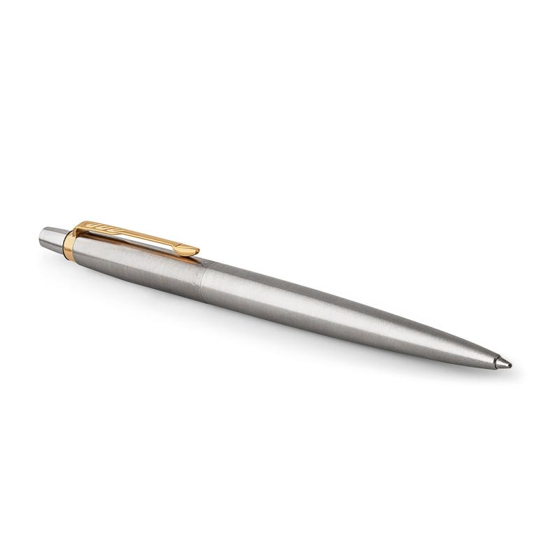 DŁUGOPIS PARKER JOTTER STAINLESS STEEL ŻELOWY CZARNY