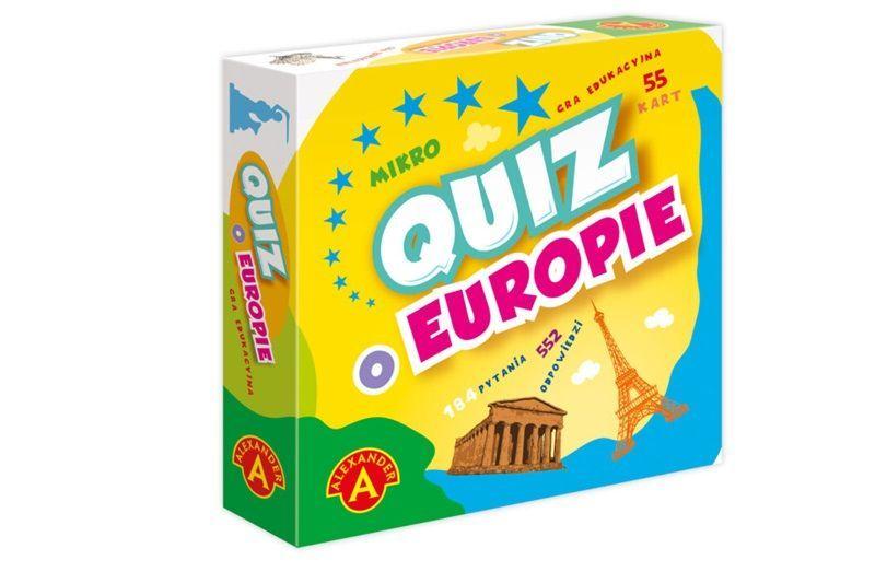 QUIZ O EUROPIE KIESZONKOWA GRA EDUKACYJNA