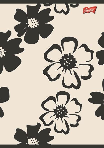 ZESZYT A5/80 = MONO BLOOMS LAMINOWANY