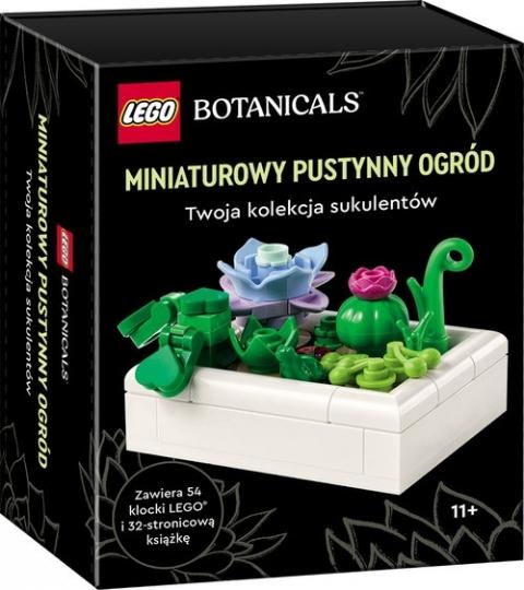 MINIATUROWY PUSTYNNY OGRÓD BOTANICALS LEGO + KSIĄŻECZKA