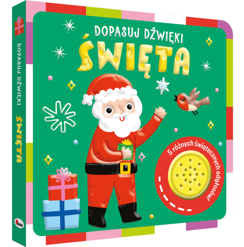 KSIĄŻECZKA DOPASUJ, DŹWIĘKI ŚWIĘTA