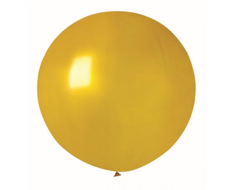 BALON GM220, KULA METALIK 0.65M ZŁOTA