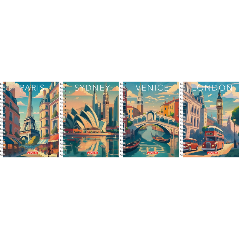 KOŁOZESZYT B5/100 # HERLITZ RCITY 70G