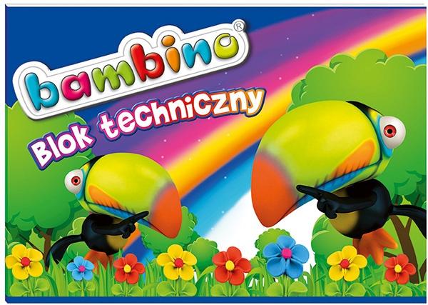 BLOK TECHNICZNY A4 BAMBINO STAND A'10