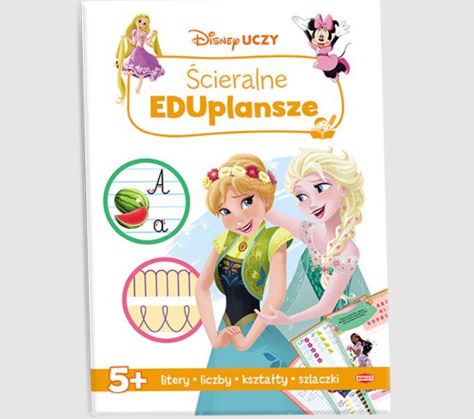 KSIĄŻECZKA DISNEY UCZY MIX. ŚCIERALNE EDUPLANSZE BANER