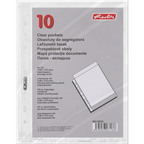 OBWOLUTA A5/10 HERLITZ PL.DO SEG.