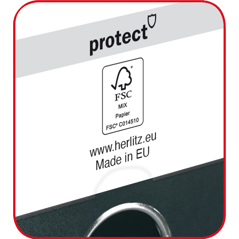 SEGREGATOR A4/8 HERLITZ PP PROT NE.GREE MAX Q.FILE