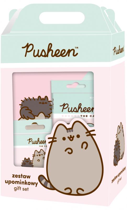 ZESTAW UPOMINKOWY PUSHEEN MIĘTOWY