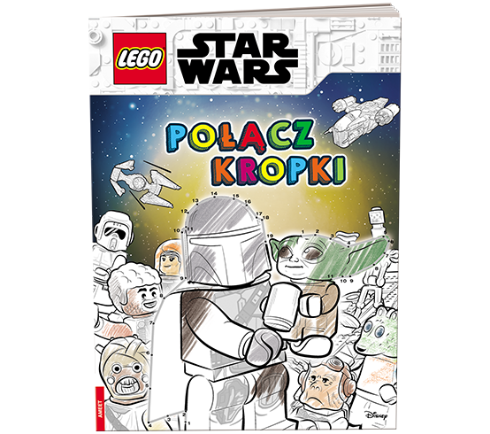 KSIĄŻECZKA LEGO STAR WARS. POŁĄCZ KROPKI