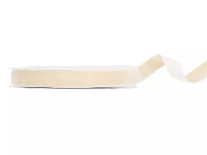 TASIEMKA WELUROWA 15MM/10M BEŻOWA