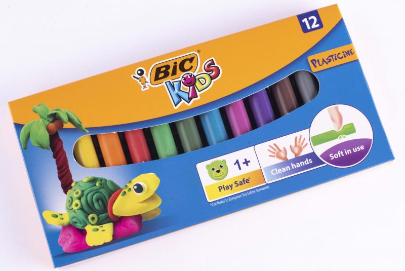 PLASTELINA 12 BIC