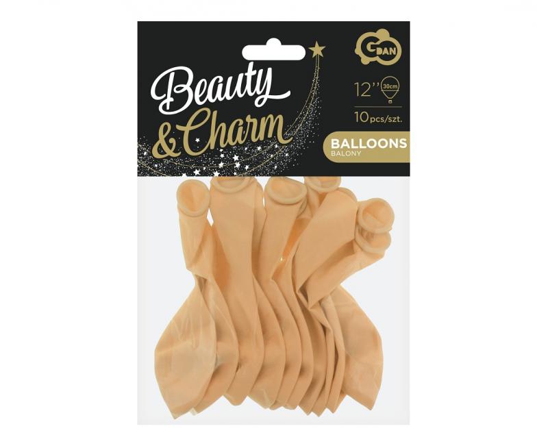 BALONY BEAUTY&CHARM, PASTELOWE CIELISTE 12'/ 10 szt.