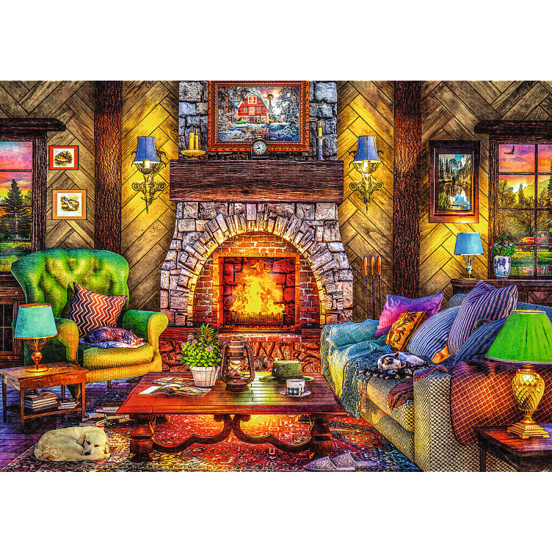 PUZZLE 2X500 TREFL WYCIECZKA W GÓRY