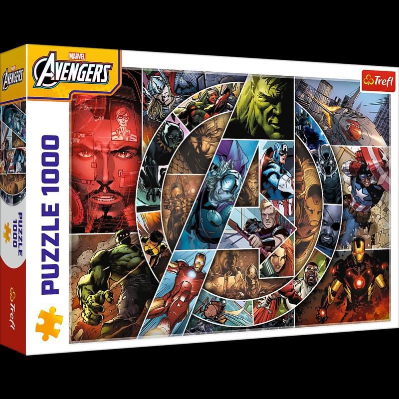 PUZZLE 1000 TREFL AVENGERS BOHATEROWIE