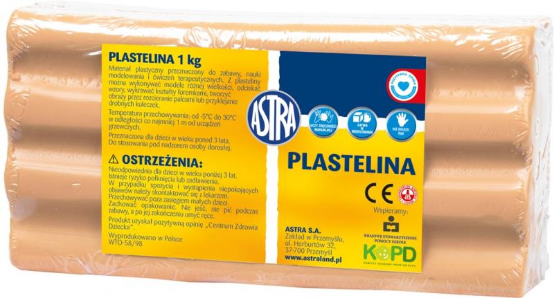 PLASTELINA 1KG ASTRA CIELISTA