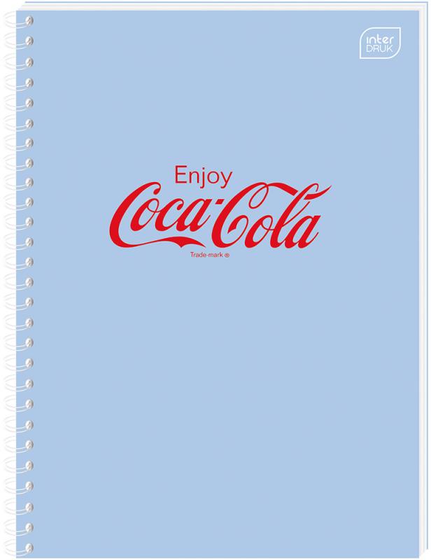 KOŁOZESZYT A6/80 # SOFT TOUCH COCA COLA