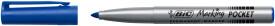 MARKER BIC MARKING FINE POCKET ECOLUTIONS NIEBIESKI A/12szt