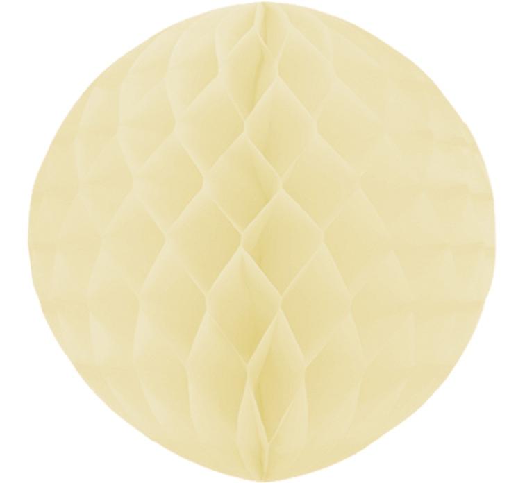 KULA DEKORACYJNA ECRU 30 CM