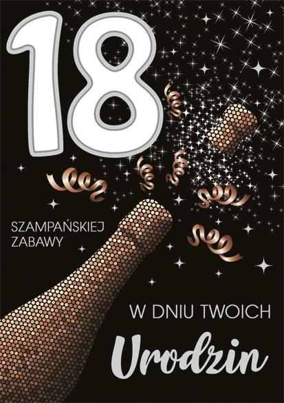 LAURKA B6 POLMAK Z GĄBKĄ 18 URODZINY