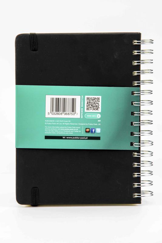 KOŁONOTATNIK A5 SERIA SOFT COVER CZ