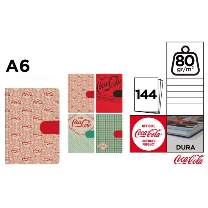 NOTATNIK A6/144 EMBLEMATY COCA COLA MP