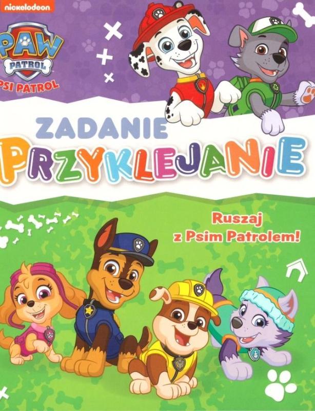 KSIĄŻECZKA PSI PATROL ZADANIE...RUSZAJ Z PSIM PATROLEM