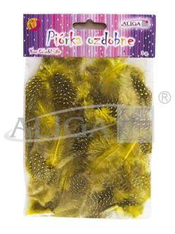 PIÓRKA NAKRAPIANE ŻÓŁTE PN-02 3G